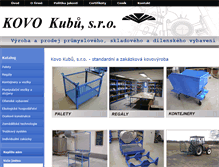 Tablet Screenshot of kovokubu.cz